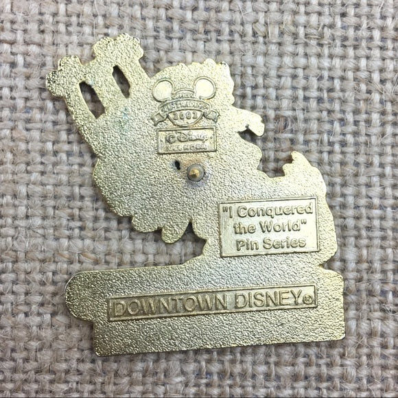 Downtown Disney I Conquered The World Daisy Duck Pin