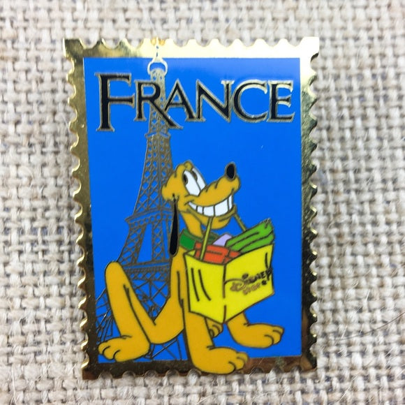 Disney Store France Pluto Eiffel Tower Pin
