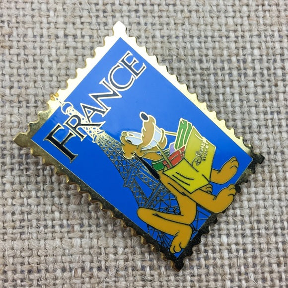 Disney Store France Pluto Eiffel Tower Pin