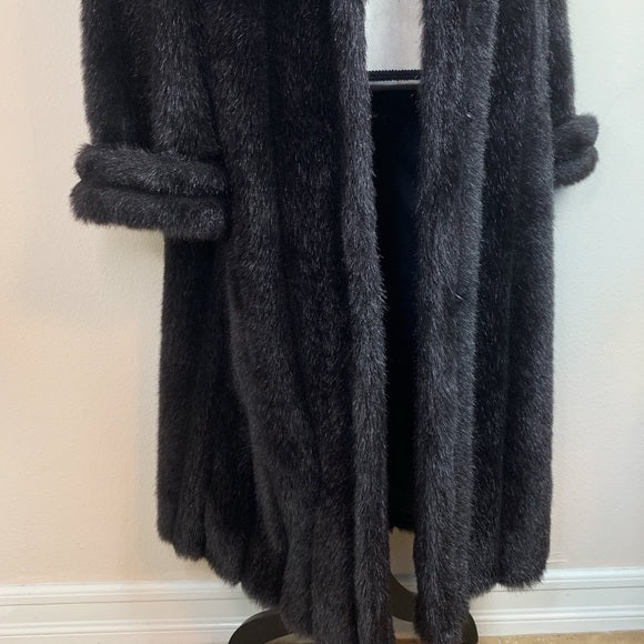 Vintage Nana Creations Faux Fur Full Length Coat