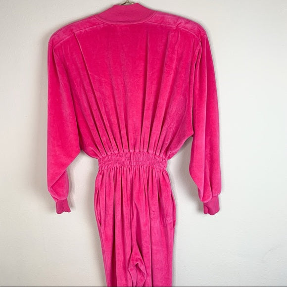 Vintage Neiman Marcus Felt Jumpsuit