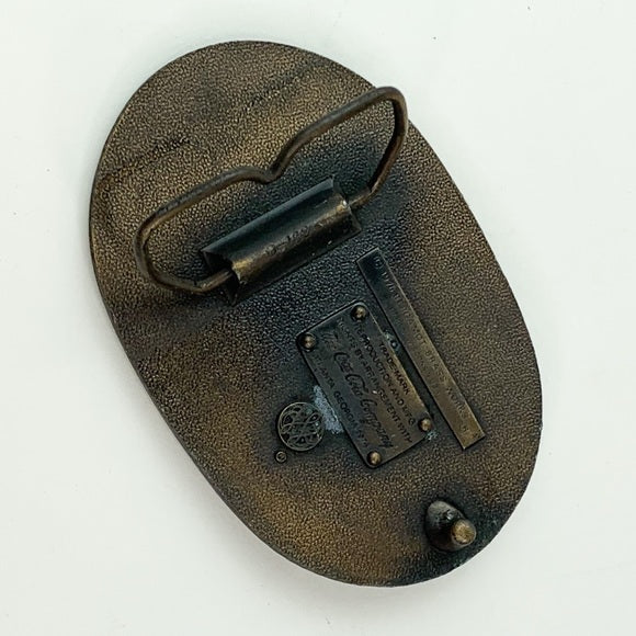 Vintage Coca Cola Company Brass Buckle