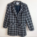 Vintage Pierre Cardin Paris Blazer Tartan Plaid Jacket