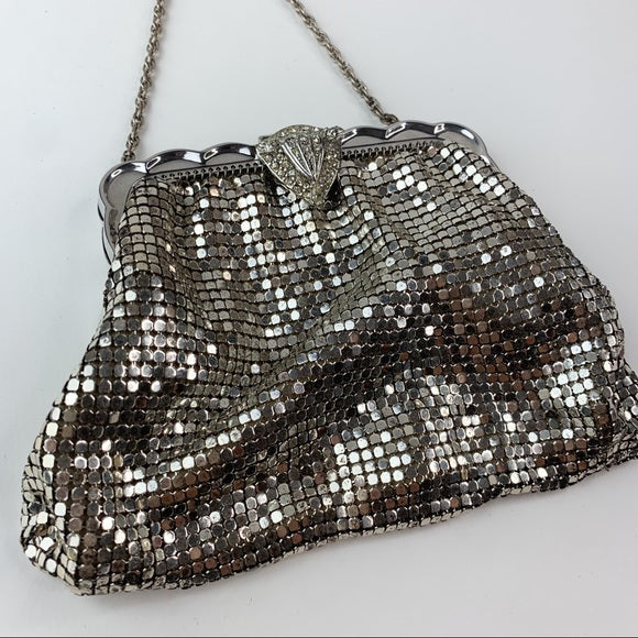 Vintage Mesh Whiting & Davis Bag