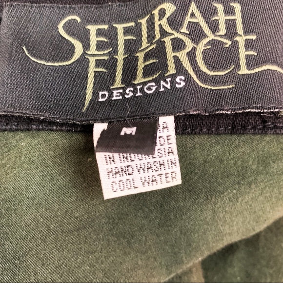 Vintage Sefirah Fierce Design Bell Bottom Pants