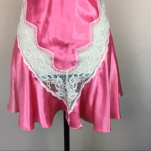 Lilly Of France Sleepwear Lace Chemise Nightie