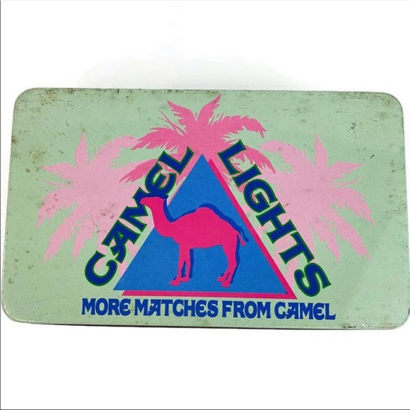 Vintage Camel Joe Tin Box