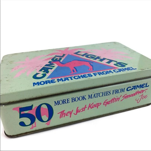 Vintage Camel Joe Tin Box