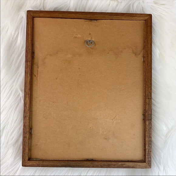 Vintage Wood Sunset Wall Art Frame Picture