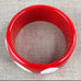 Vintage Lucite Chunky Polka Dot Bangle Bracelet