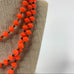 Vintage 1960’s Plastic Double Cone Necklace
