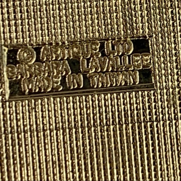 Vintage Signed Barbara Lavallee Enamel Brooch Pin