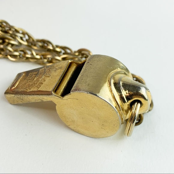 Vtg The Acme Thunder Bernard Link Chain Necklace