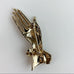 Vintage Lady Hand Brooch Pin
