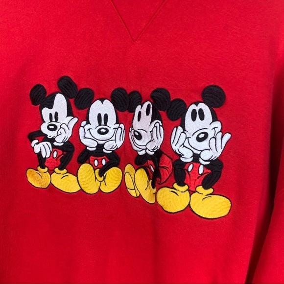 Disney Mickey Mouse Patch Sweatshirt