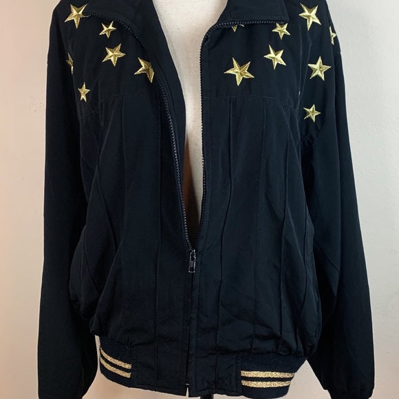 Vintage Russel KM Bomber Gold Star Jacket