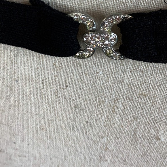 Vintage Tadashi Butterfly Sequin Patch Dress