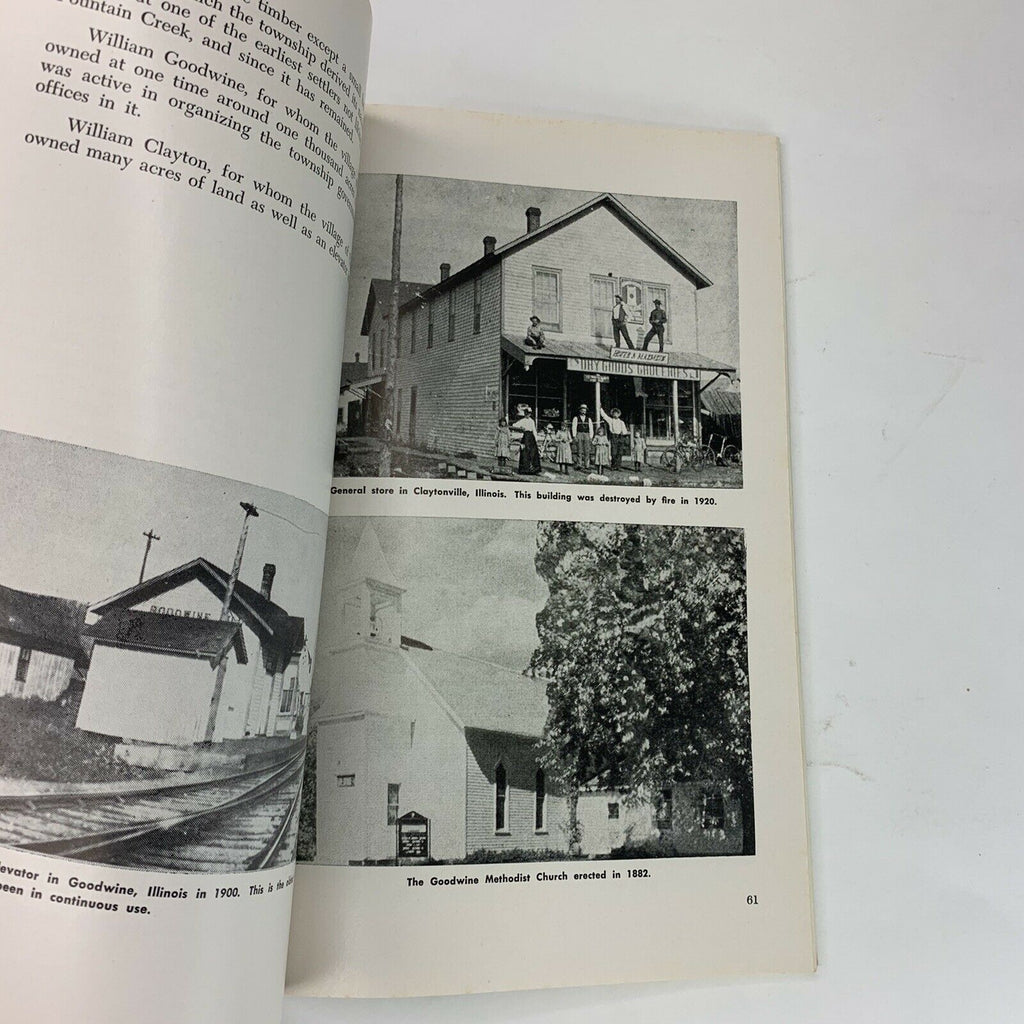 History of Iroquois County 1818-1968 by John Dowling Paperback Book