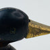 Hand Crafted Wooden Duck Brass Beak Decoy Wooden Ware Seattle Washington