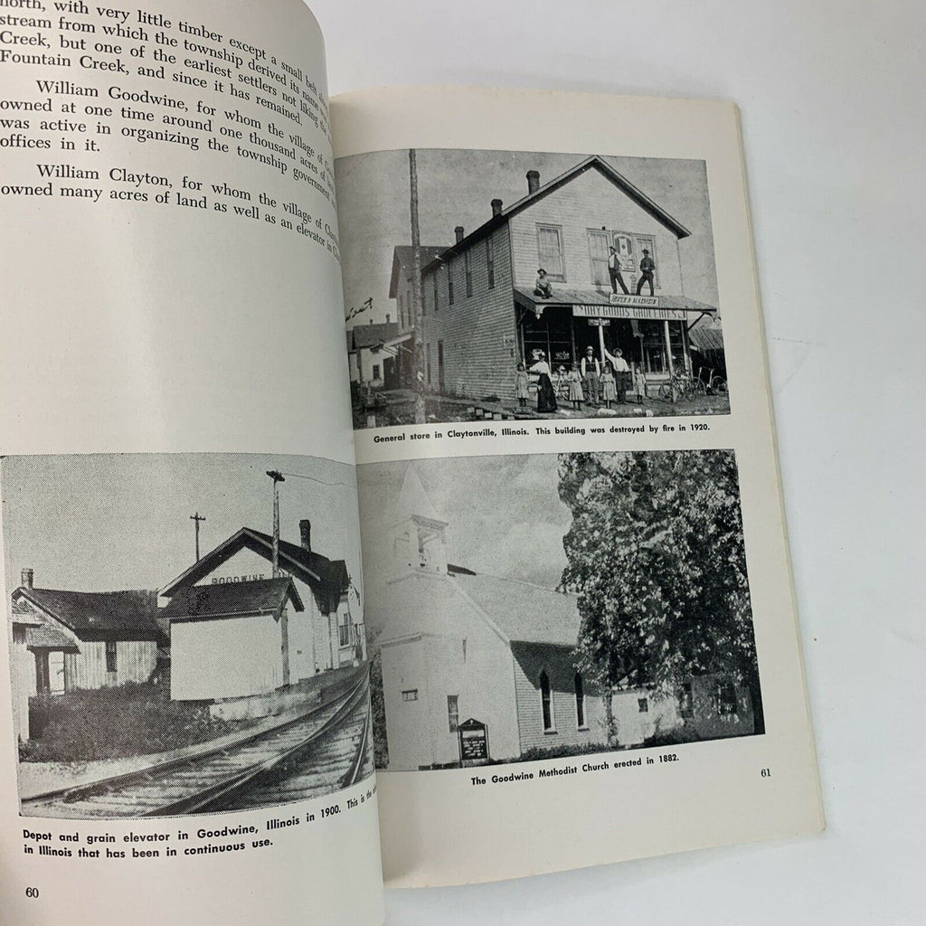 History of Iroquois County 1818-1968 by John Dowling Paperback Book