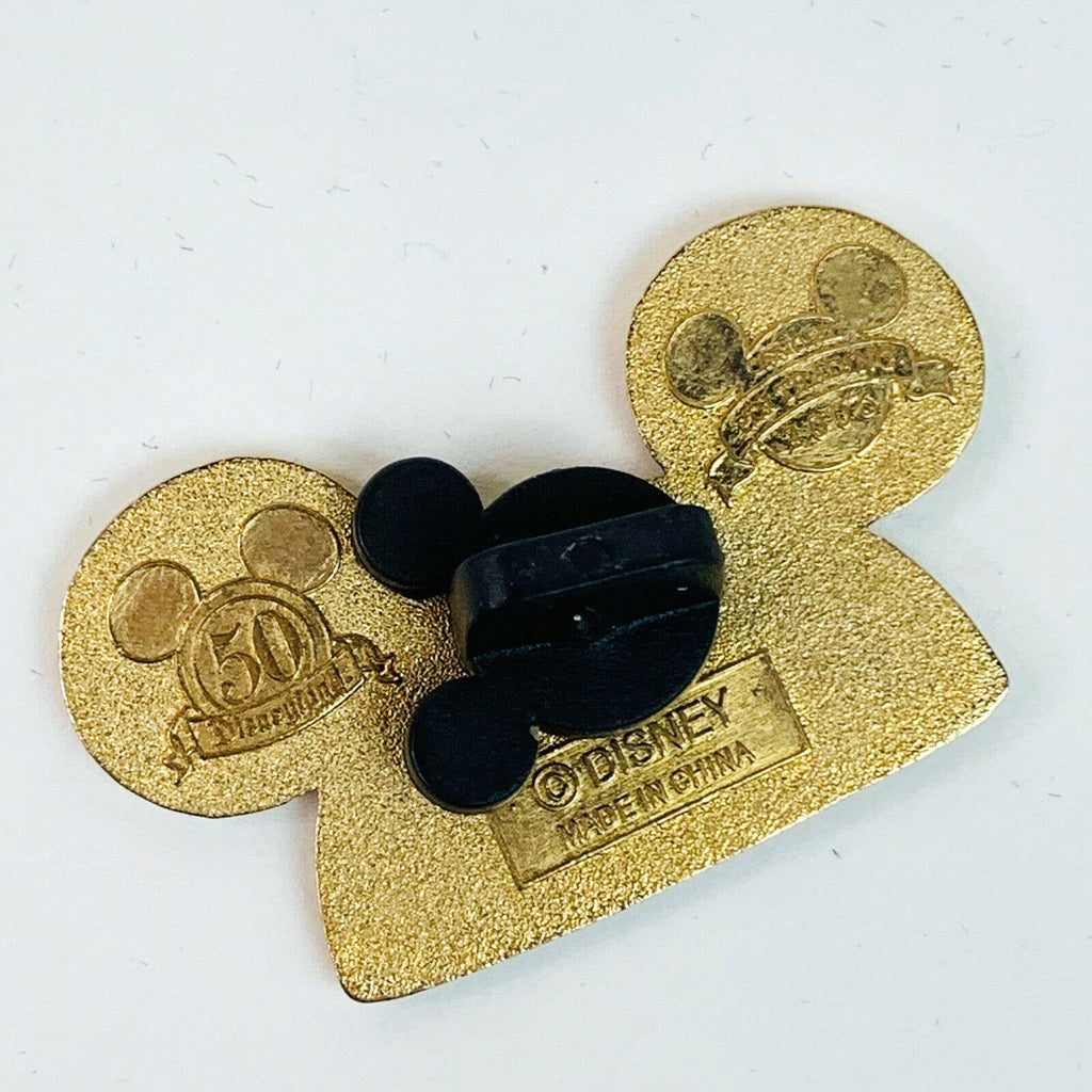 Disneyland Happiest Celebration On Earth 50th Jewel Mickey Ears Disney Hat Pin