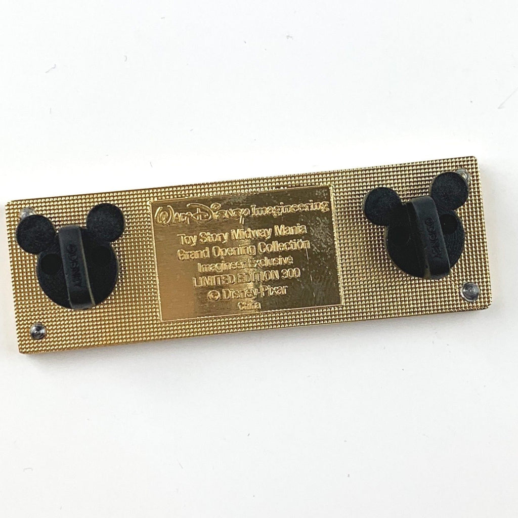 Disney Imagineering WDI Pixar Toy Story Midway Mania Banner Woody LE 300 Pin