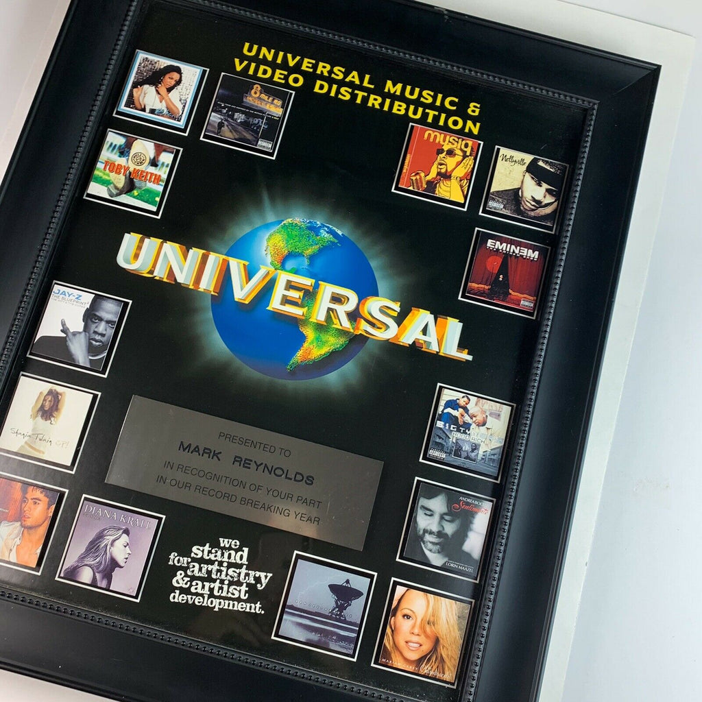 Universal Records Music Video Distribution Mutiple Artist RIAA Award