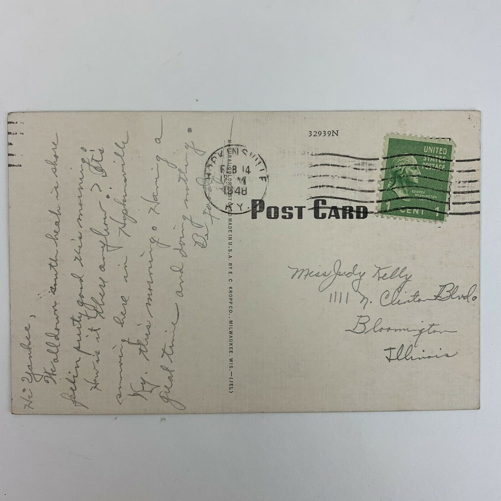 Western State Hospital Hopkinsville Kentuky Postcard