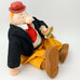 Vintage 1985 Wimpy Plush Doll With Cheeseburger From Popeye By Presents