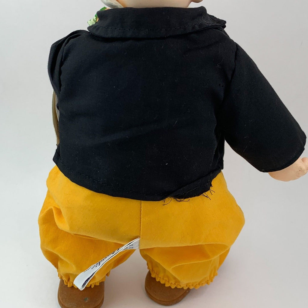 Vintage 1985 Wimpy Plush Doll With Cheeseburger From Popeye By Presents