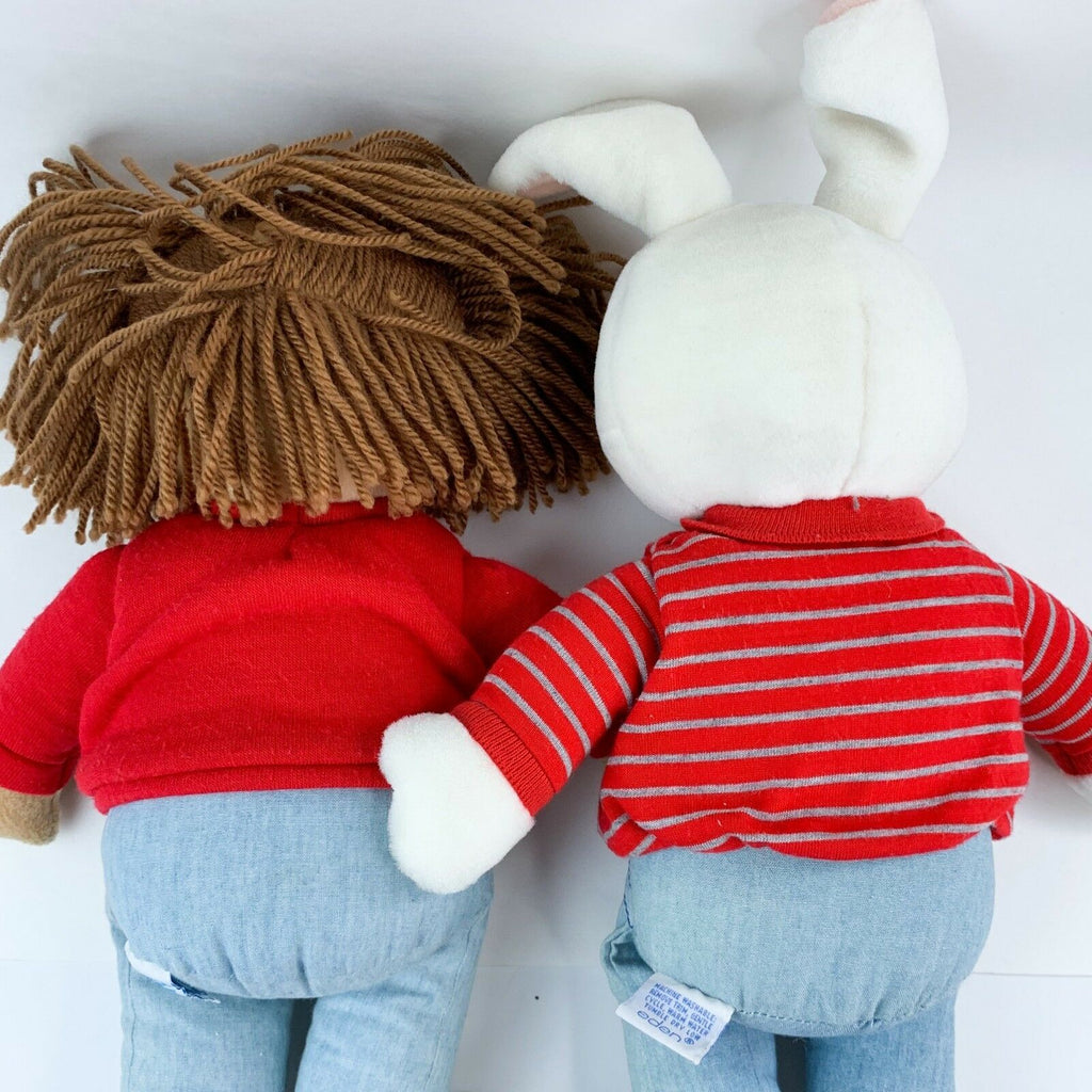 Marc Brown Arthur Plush Dolls "Buster" and "Francine" 1996 Lot