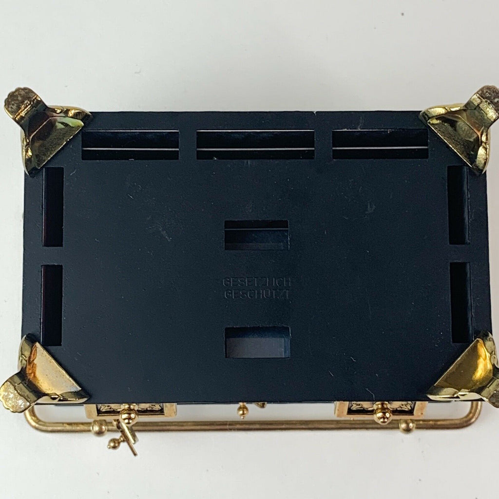 Dollhouse Miniatures Victorian Black & Gold Kitchen Stove Made in Germany