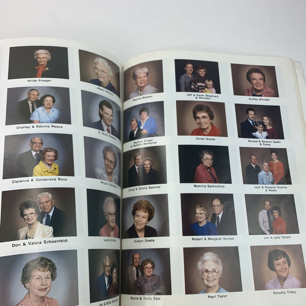 Belmont Heights United Methodist Church Directory 1987 Olan Mills Booklet Book