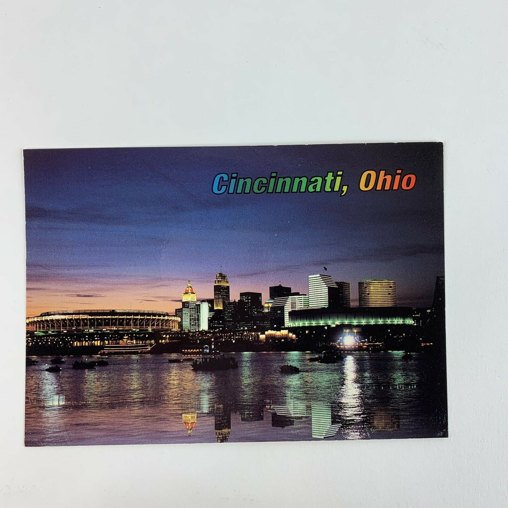 Cincinnati Ohio The Queen City Postcard