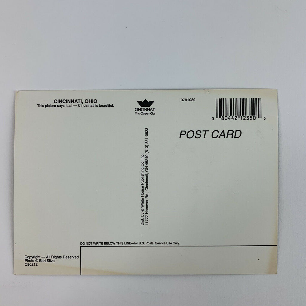 Cincinnati Ohio The Queen City Postcard