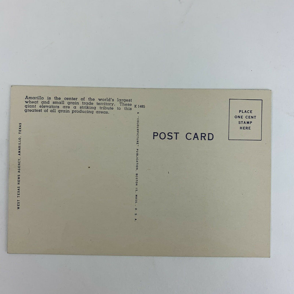 Amarillo Texas AMARILLO CHURCHES 4 Building Views Linen Postcard