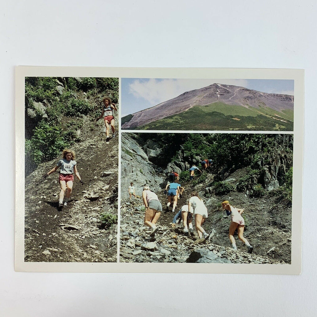 Seaward Alaska Mt. Marathon Downtown The Women's Race Up Postcard