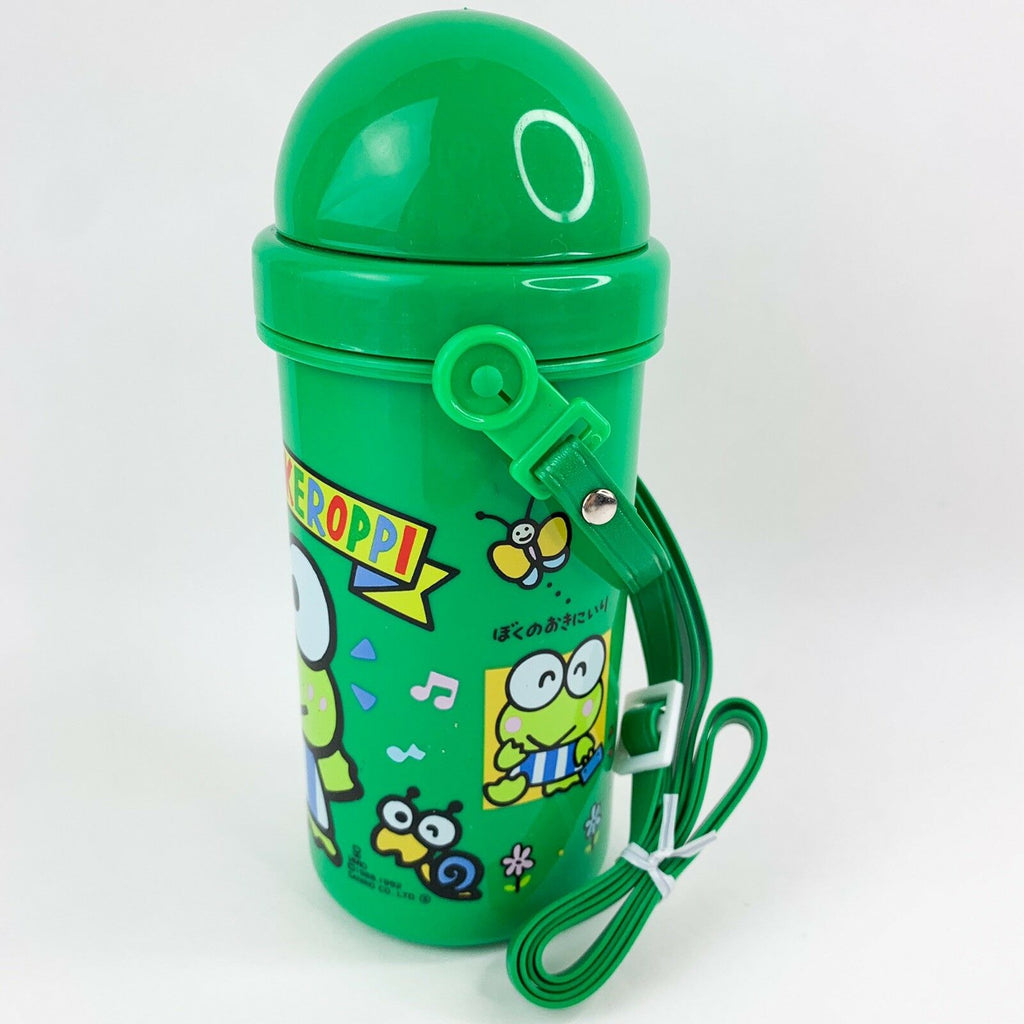 Sanrio Japan Kero Kero Keroppi Cup Straw Bottle Carry Strap Holder