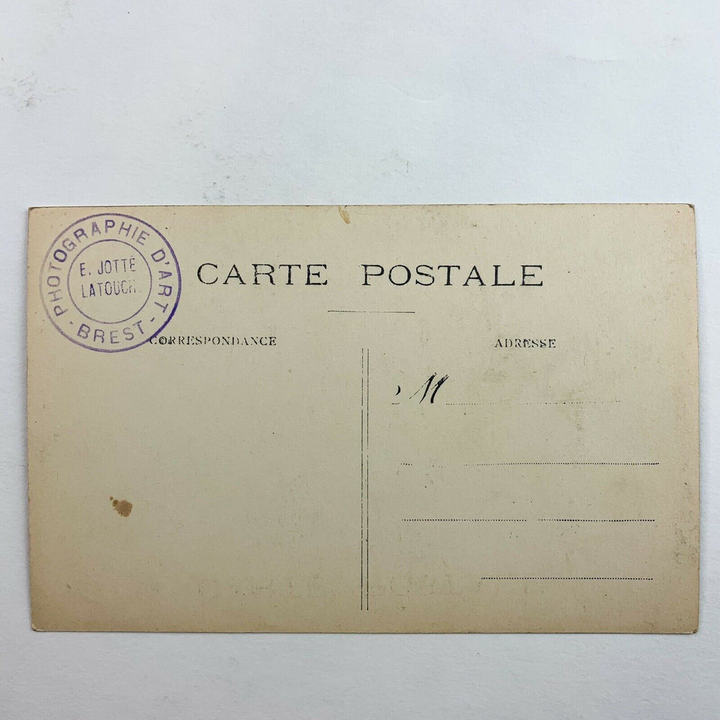 Camp Americain Pontanezen Brest 1919 WWI Tent Postcard