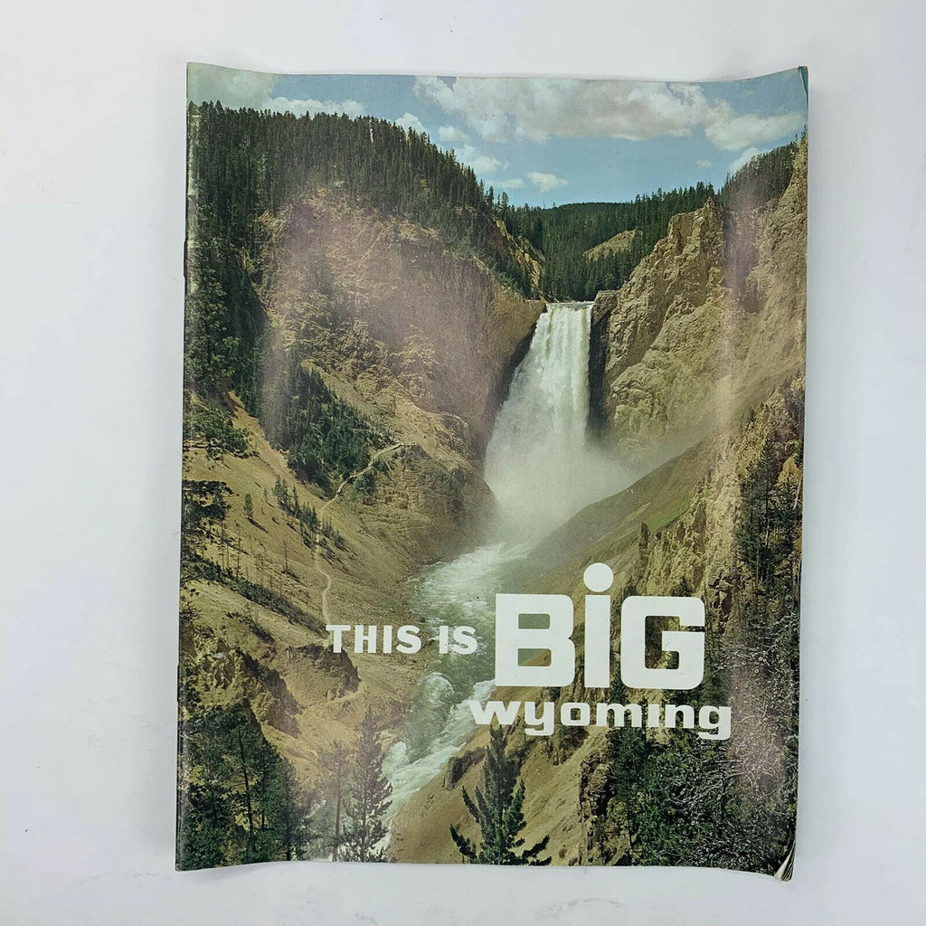 This is BIG Wyoming Tourism Guide Brochure Magazine Wyoming Travel