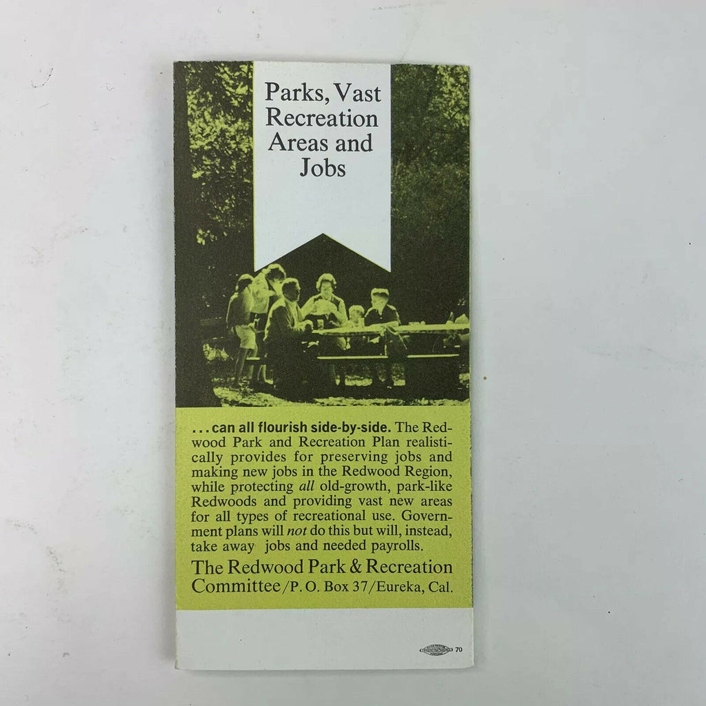 The Redwood Park *Receration Plan Phamplet Brochure