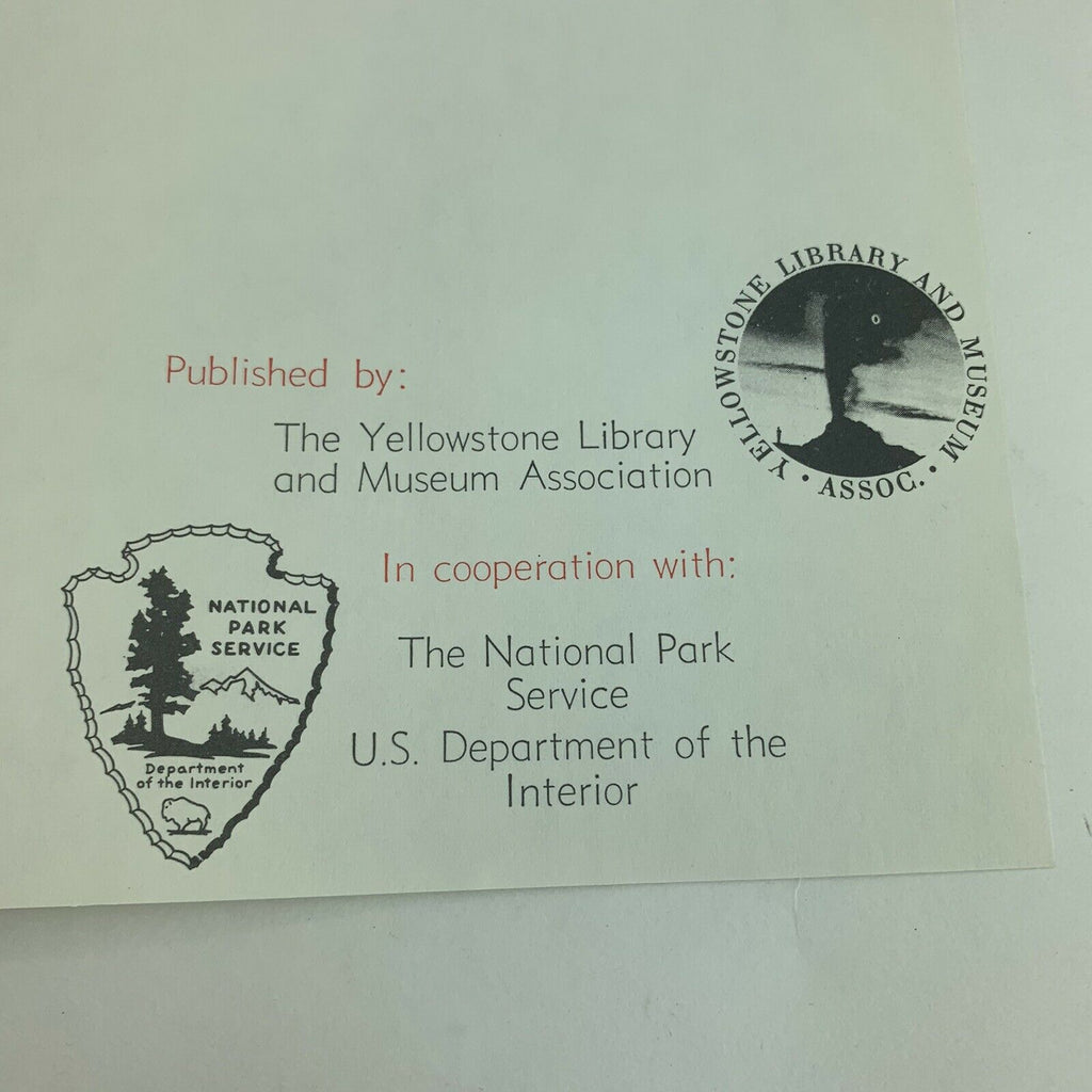 Mud Volcano Trail Yellowstone National Park Booklet