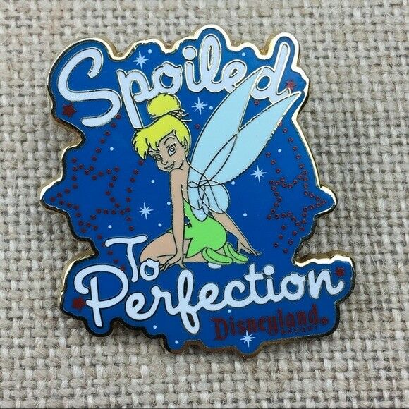 Disney DLR Spoiled to Perfection Tinker Bell Pixie Fairy Pin