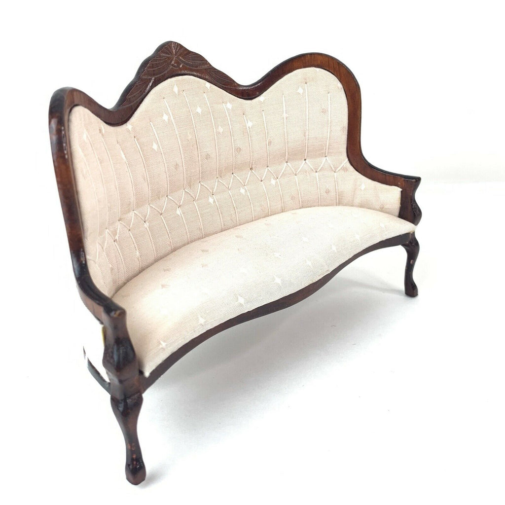 Dollhouse Miniature Victorian Living Room Furniture Sofa Couch