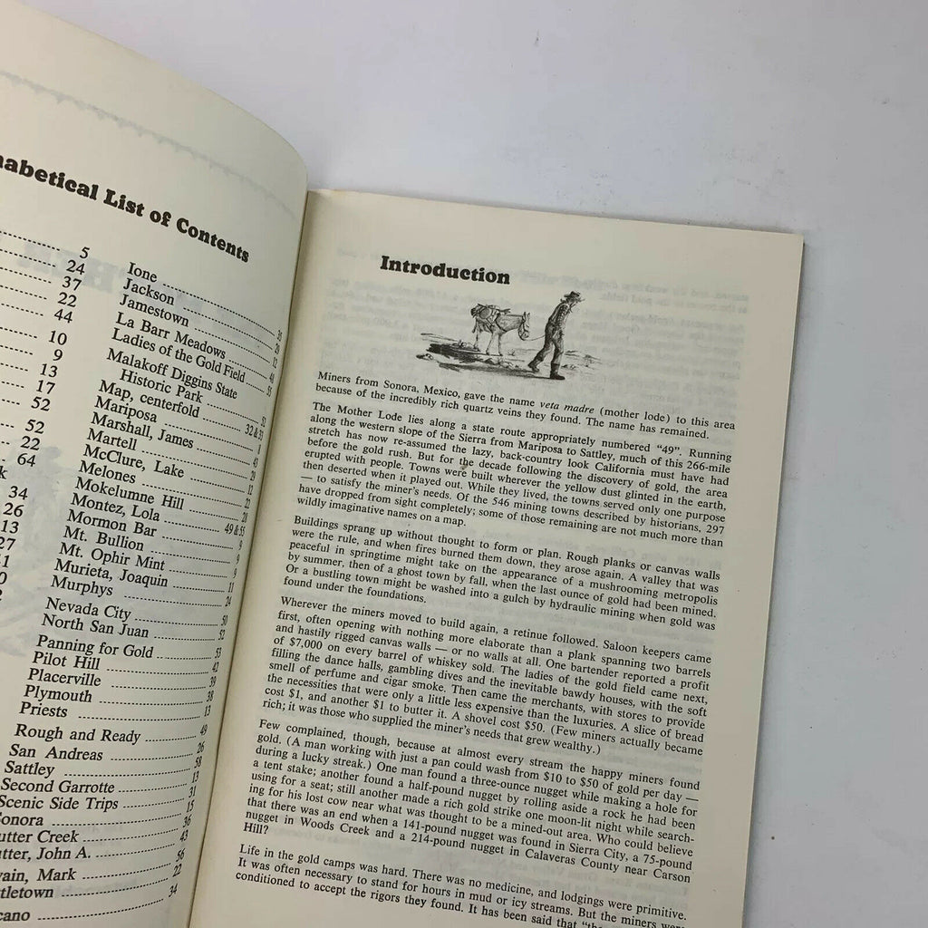 The Mother Lode 1974 Automobile Club of Southern California Book