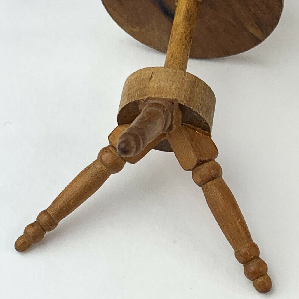 Dollhouse Miniature 1972 Reevesline Yarn Winder Wood Tiny House Decoration