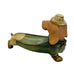 Vintage Dachshund Wiener Dog Trinket Dish Figurine