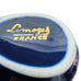 Vintage Limoges France Hand Painted Porcelain Cobalt Blue Hinged Egg Trinket Box