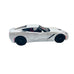 Maisto Corvette Stingray Z51 2014 White Cast Metal Model Car