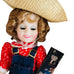 Vintage Shirley Temple Ideal Rebecca of Sunnybrook Farms Doll